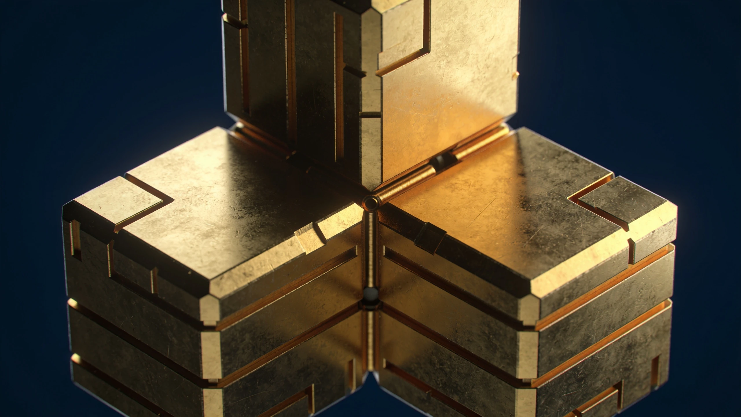 An engineered system of interlocking parts, built to execute faster